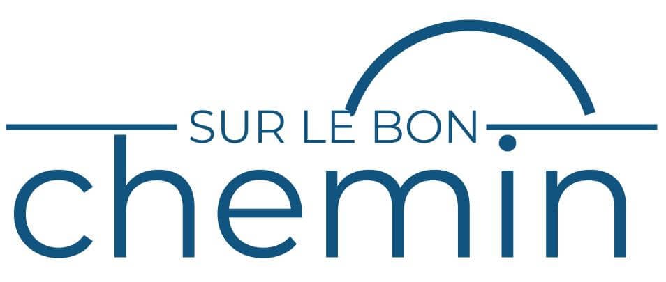 logo sur le bon chemin écrit gros caractères