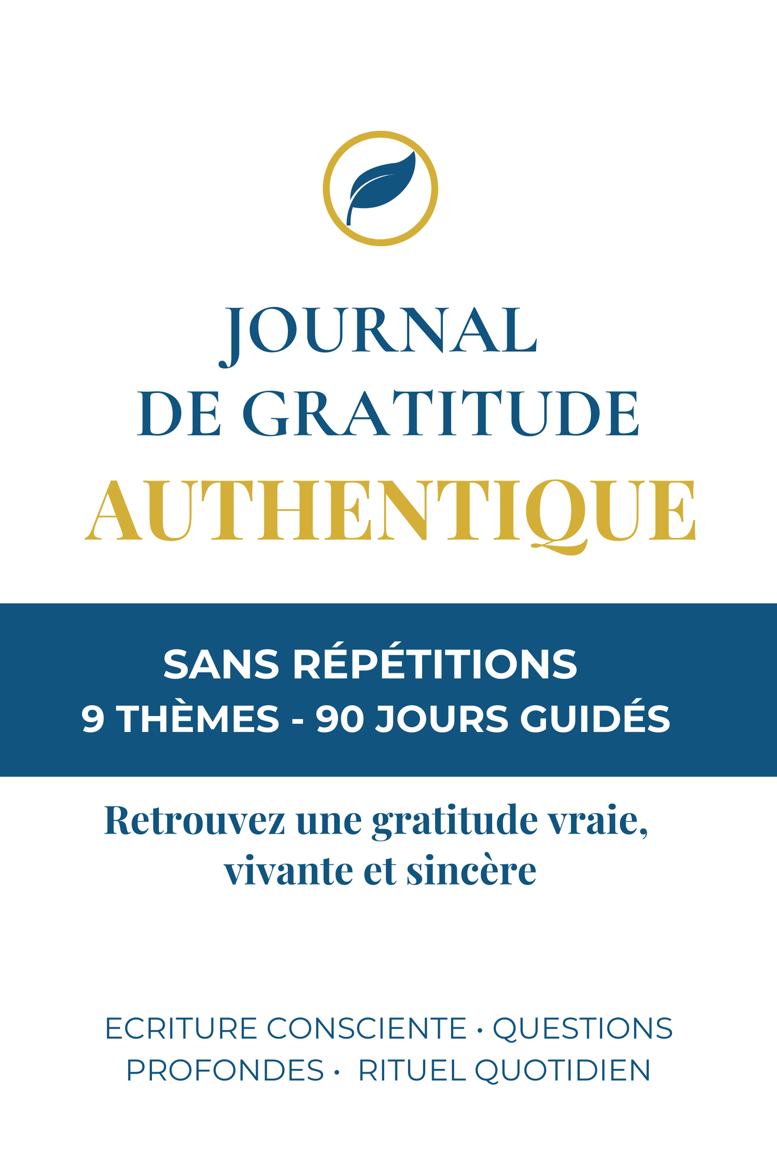 Journal de gratitude – 5 minutes par jour