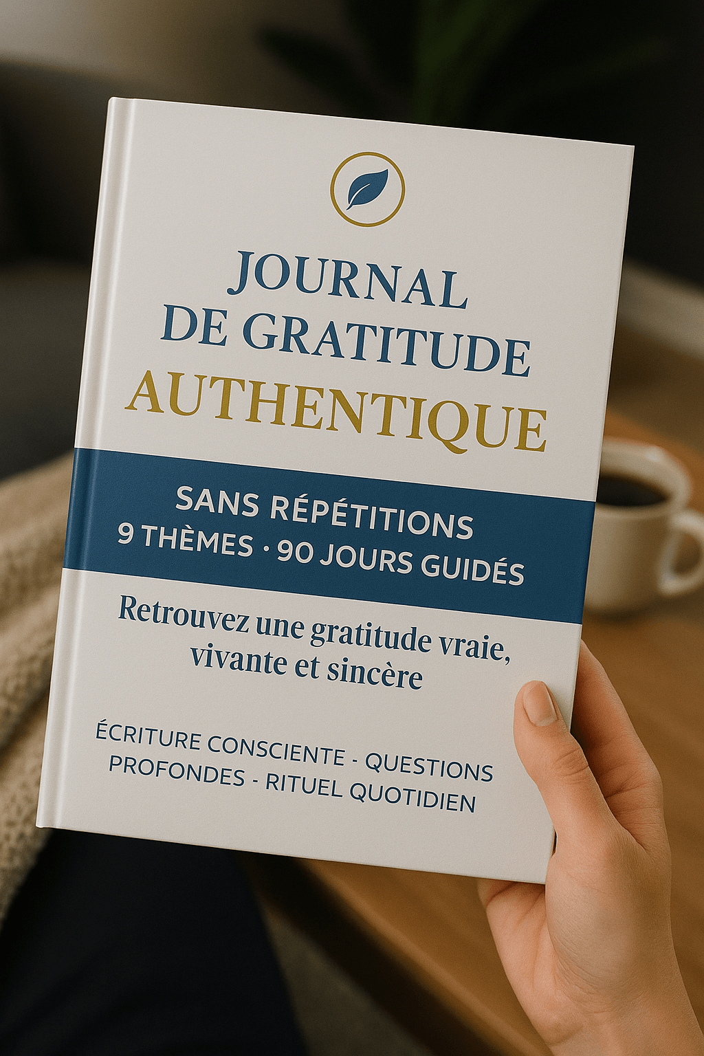 journal de gratitude authentique : retrouvez joie et sérénité par une gratitude vraie et sincère