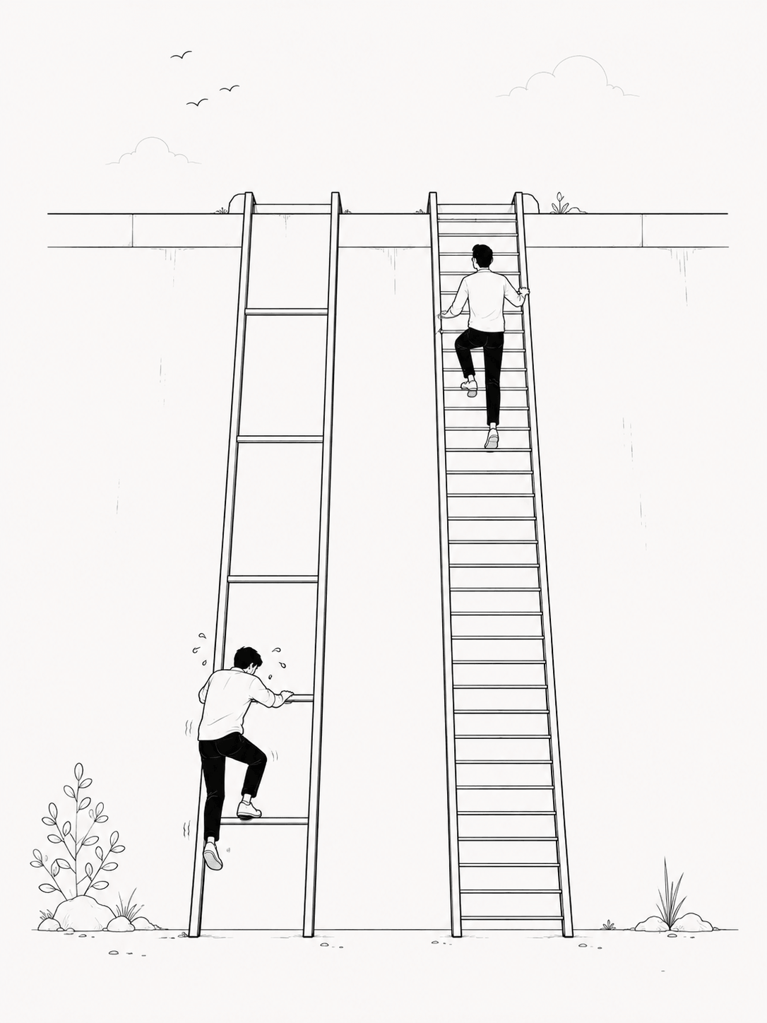 méthode des petites pas, inspiré du Kaizen japonais